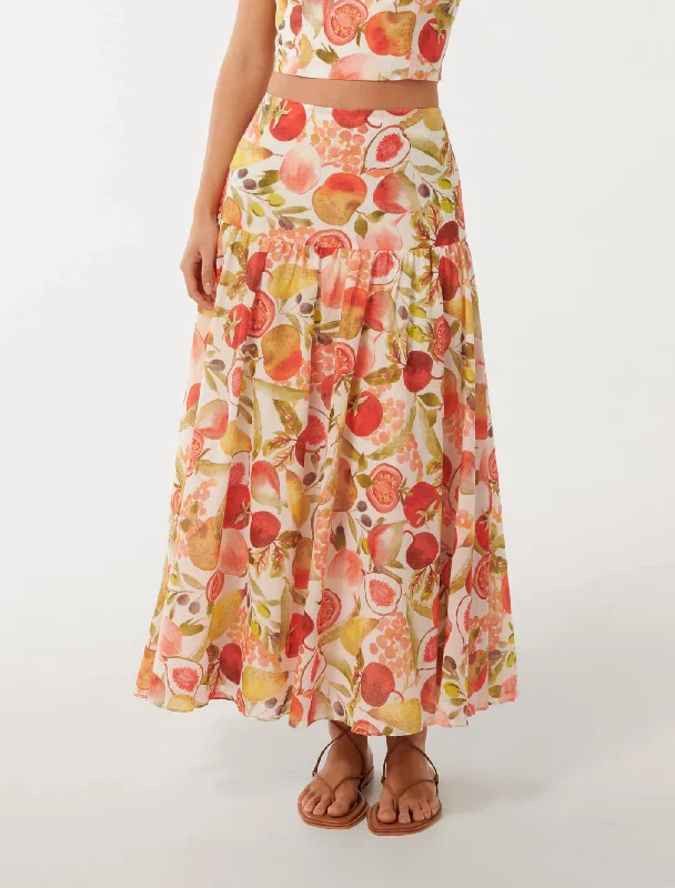 Flore Midi Skirt