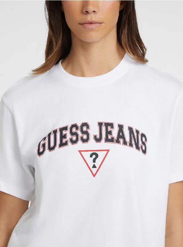 Guess Jeans White Boxy T-Shirt