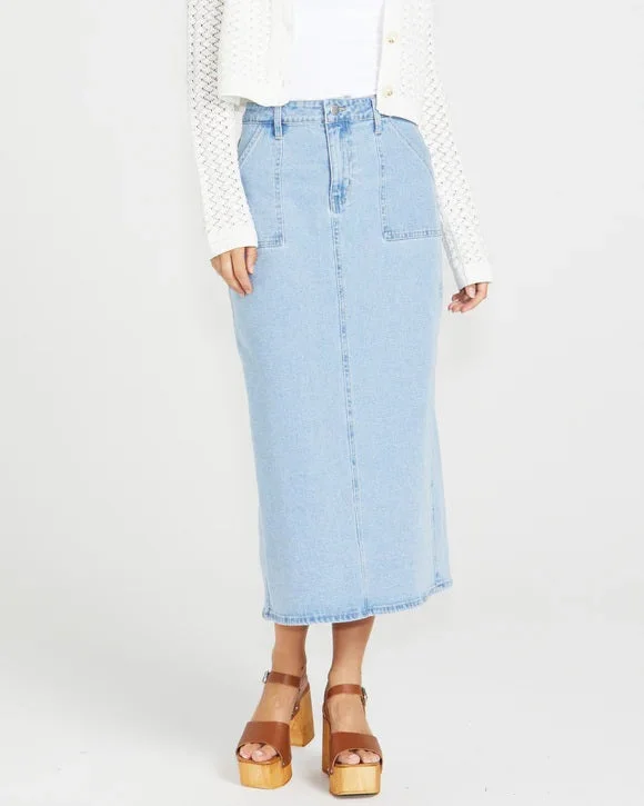 Sass Isella Denim Skirt