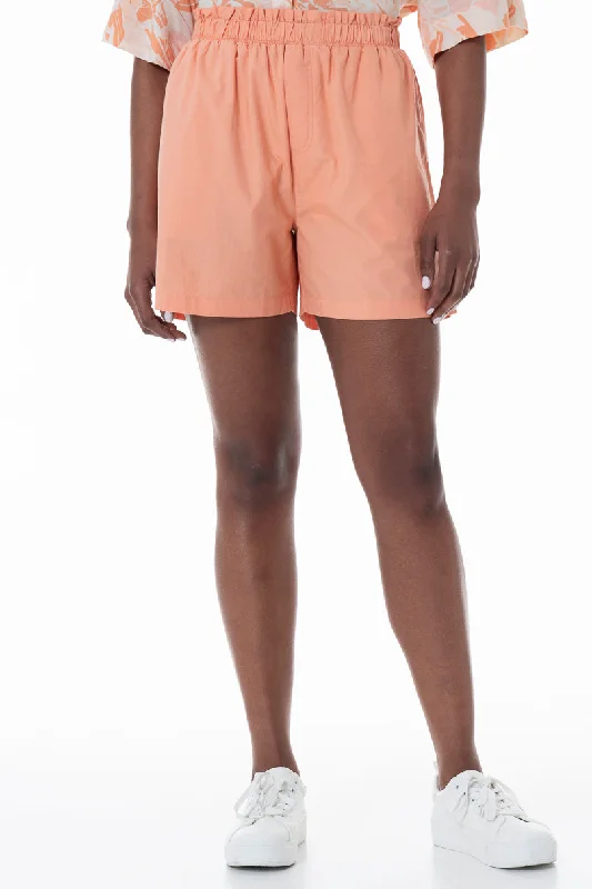 Pull On Shorts _ 151988 _ Peach