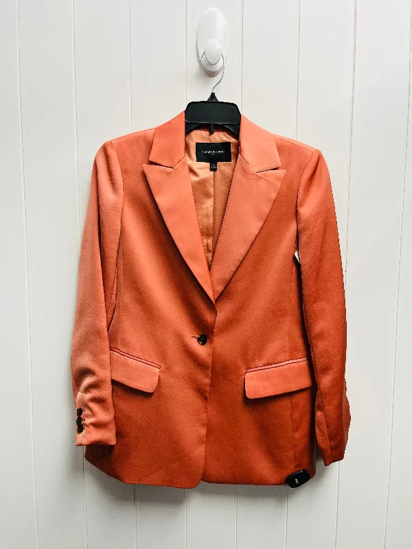 Blazer By Banana Republic In Orange, Size: 2