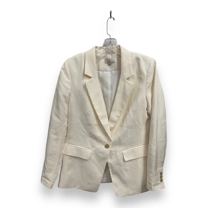 Blazer By Loft In Cream, Size: S