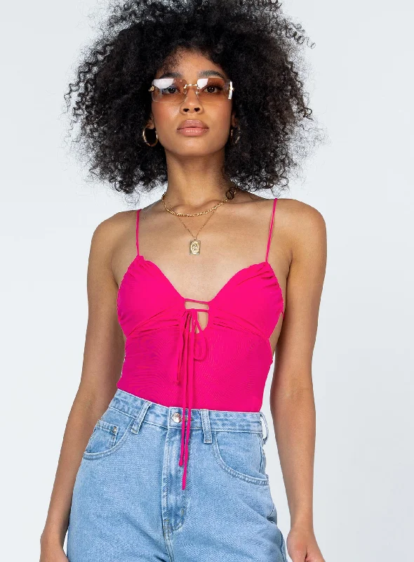 Merlin Bodysuit Pink