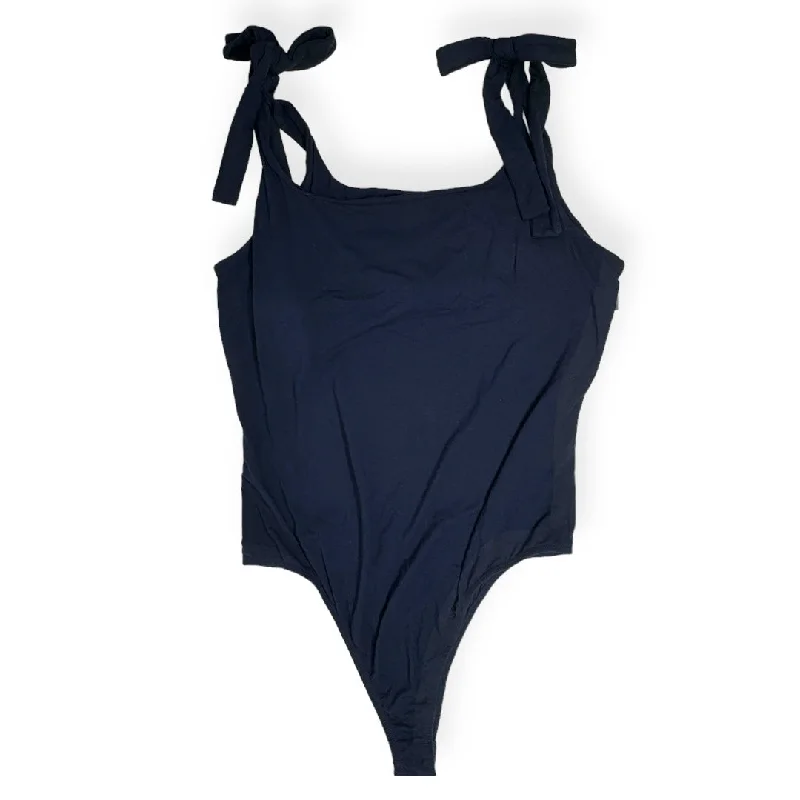 Navy Bodysuit Gianni Bini, Size L