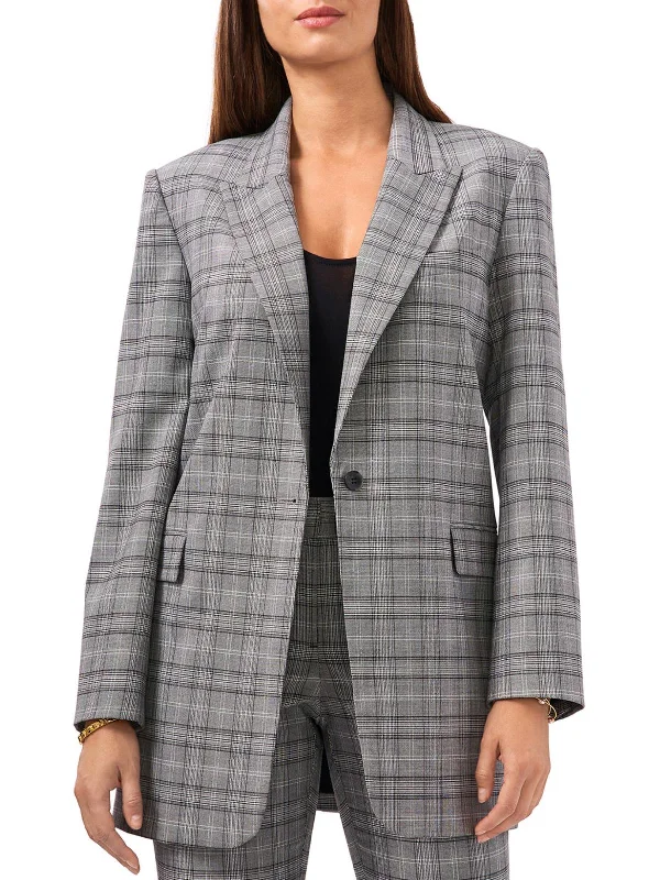 Fall Harmony Womens Suit Seperate Office One-Button Blazer